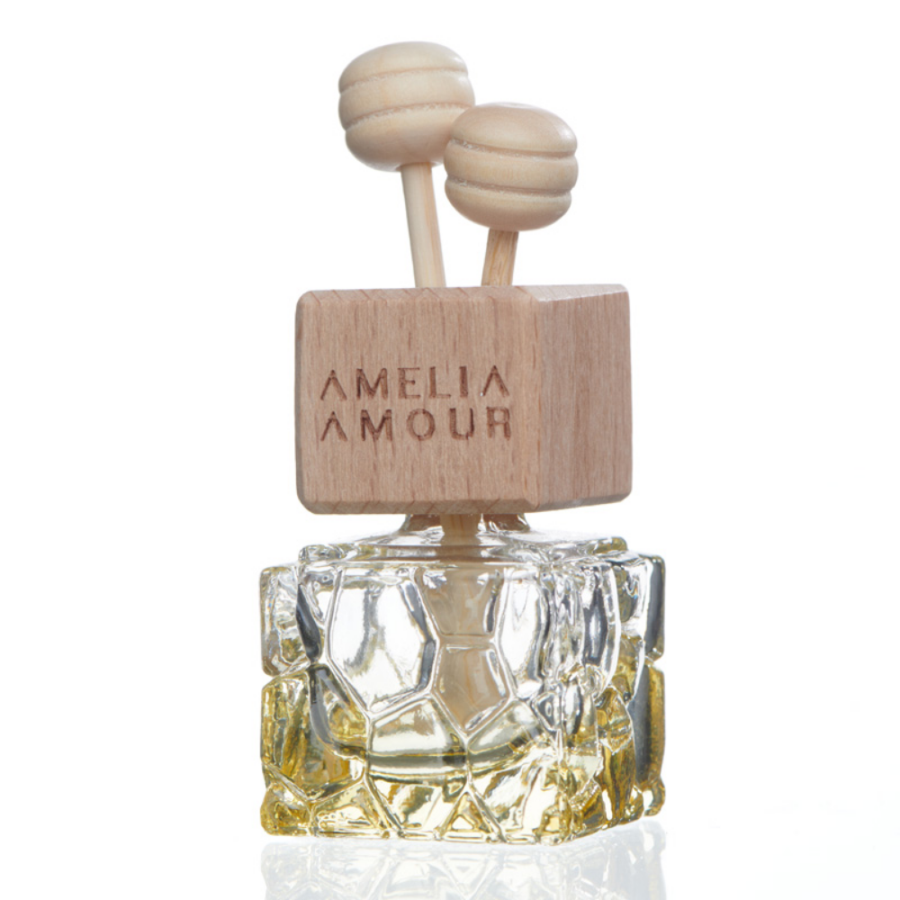 'Amber' Car Perfume & Refill Bottle - Amelia Amour London
