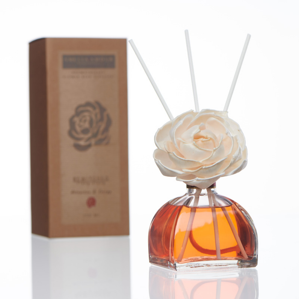 Naranja Reed Diffuser Flower Reed Diffusers – Amelia Amour London