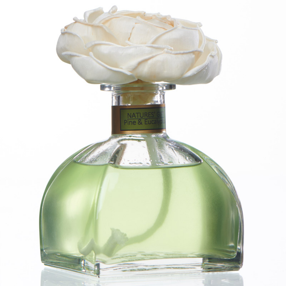'Nature's Gift' Flower Reed Diffuser - Pine & Eucalyptus