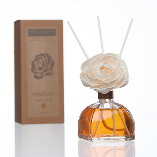 'Tree of Life' Flower Reed Diffuser - Oud & Cypress