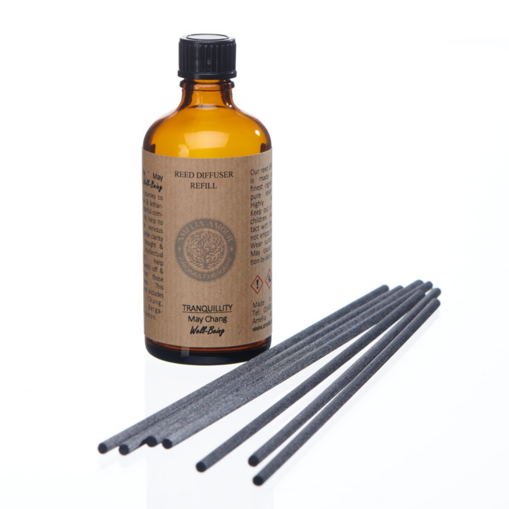 "Shades of Spring" Lemongrass Diffuser Refill - Amelia Amour London