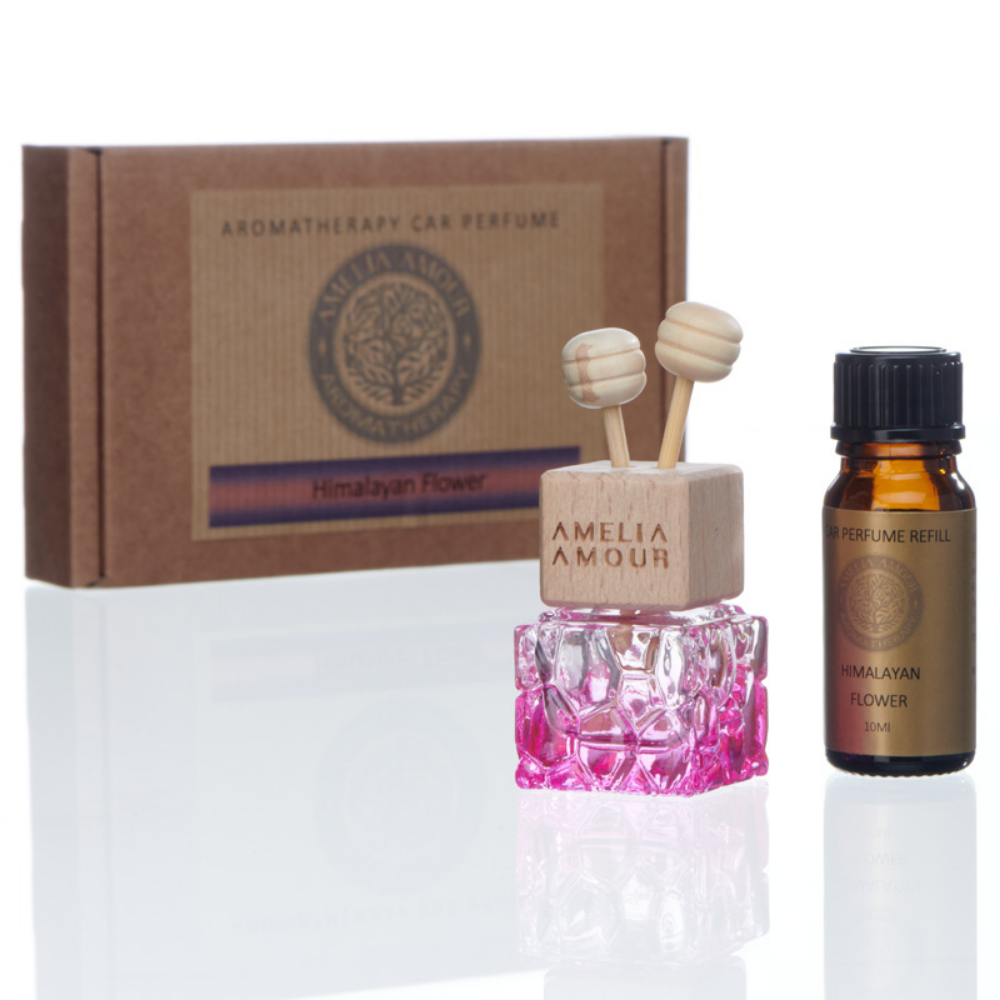 'Himalayan Flower' Car Perfume & Refill Bottle - Amelia Amour London