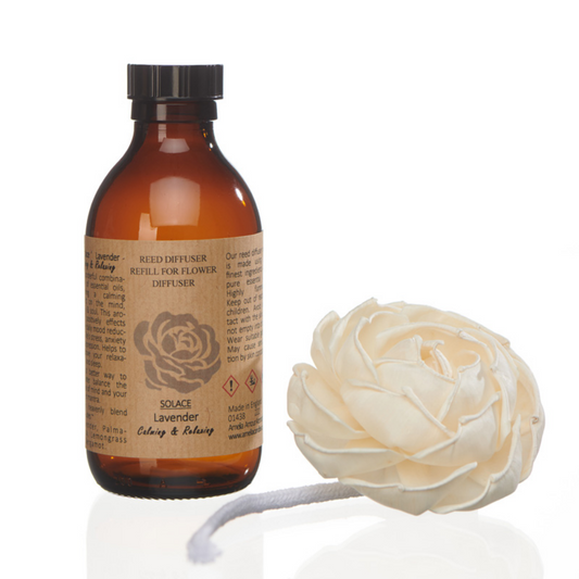 Flower Diffuser Refill - 'Solace' - Lavender 250ml