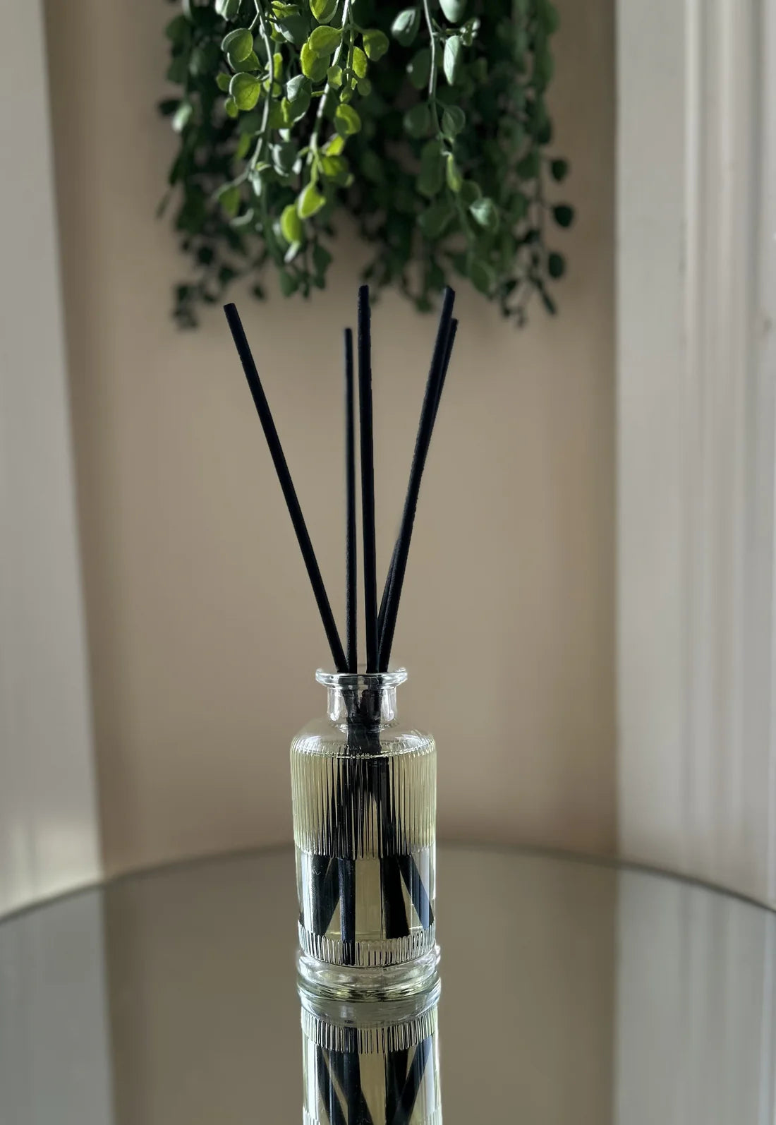 'Morning Blossom' Aromatherapy Reed Diffuser - Violet & Orange - Amelia Amour London