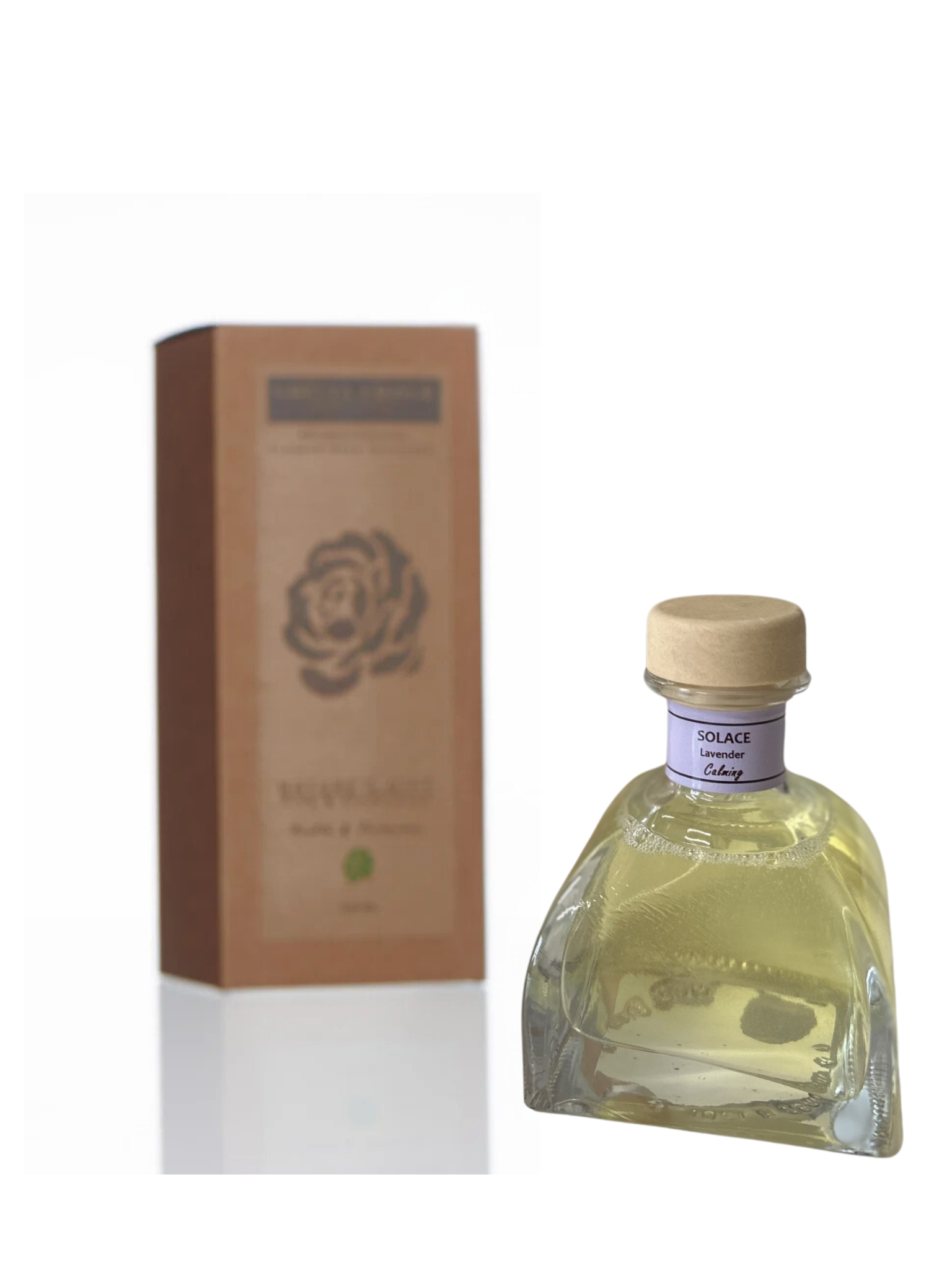 'Solace' Flower Reed Diffuser - Lavender - Amelia Amour London